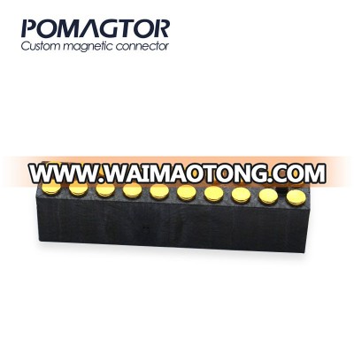 2018 Customizable Pogo Pin Spring Loaded Magnet connector